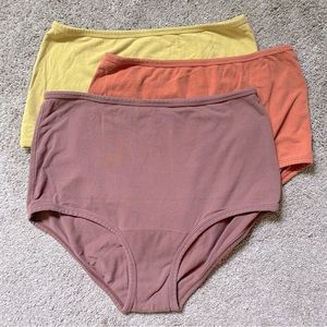 Arq High-rise Undies 3-pack L